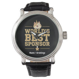 Reloj De Pulsera El mejor patrocinador del mundo de los voluntarios