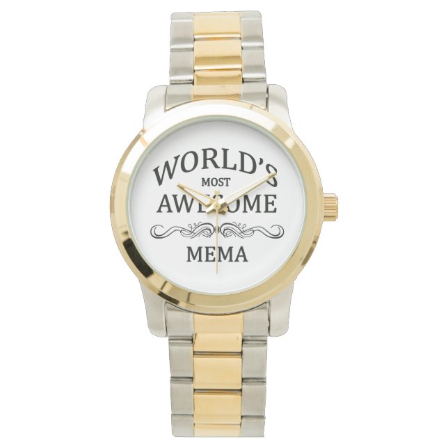 Reloj De Pulsera El mema más asombroso del mundo (Anverso)