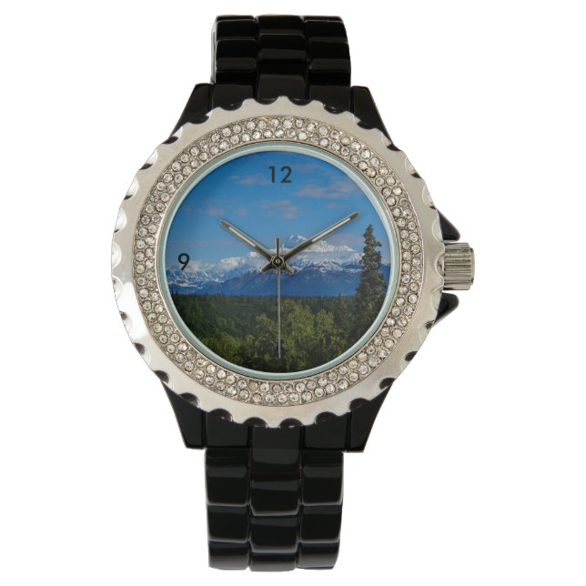 Reloj De Pulsera El monte McKinley de Alaska (Anverso)