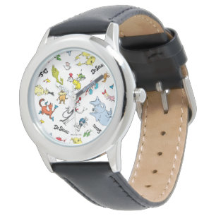 Reloj De Pulsera El mundo de patrón de Dr. Seuss