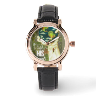 Reloj De Pulsera El mundo en sus manos