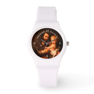 Reloj De Pulsera El niño de San José y Cristo personalizado