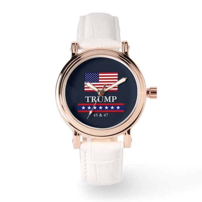 RELOJ DE PULSERA EL OBSERVADOR DE LA MUJER DEL PRESIDENTE DONALD TR (Anverso)