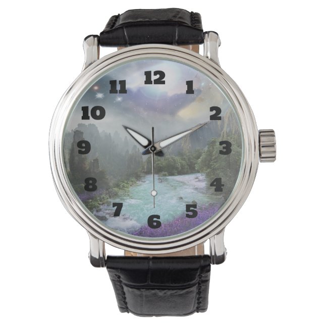 Reloj De Pulsera El paisaje natural de la naturaleza escénica (Anverso)