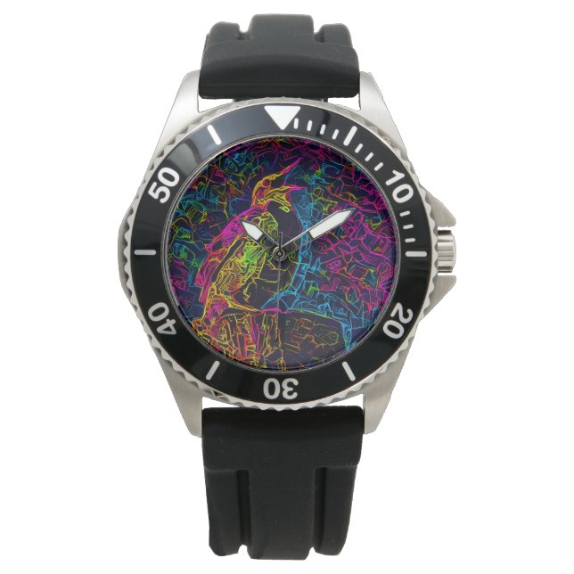 Reloj De Pulsera El pájaro solitario 3 (Anverso)