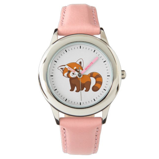 Reloj De Pulsera El Panda Rojo (Anverso)