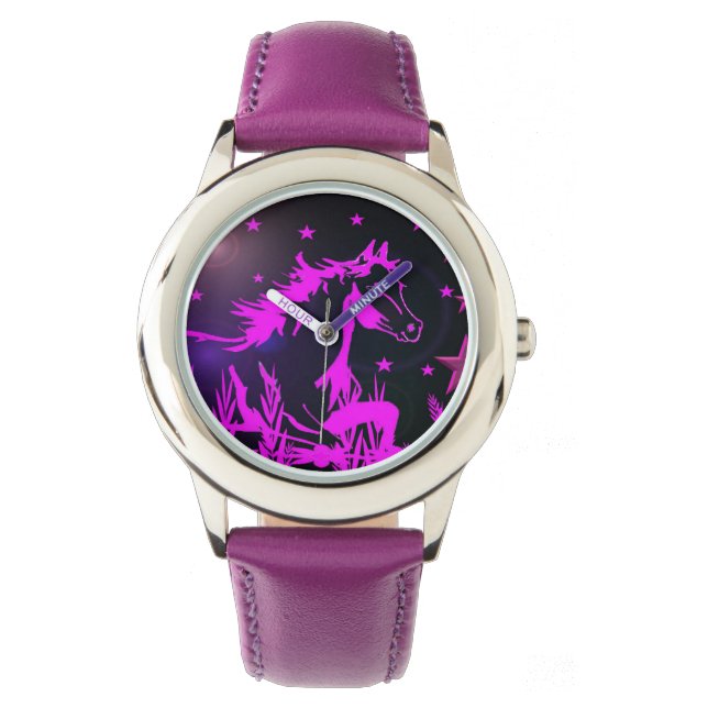 Reloj De Pulsera El pequeño pony dulce, rosa (Anverso)