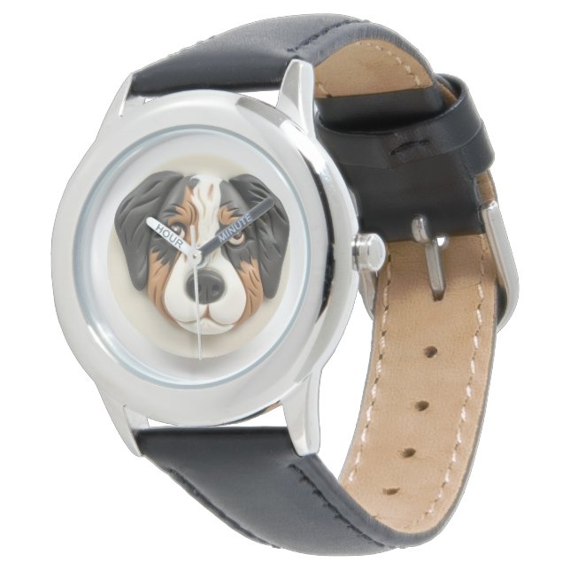 Reloj De Pulsera El perro pastor australiano inspirado en 3D (Angular)