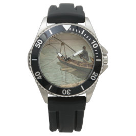 Reloj De Pulsera El pescador (por Max Kurzweil)