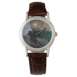 Reloj De Pulsera El Piano Player (Pianista) (Música Femenina)