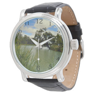Reloj De Pulsera El poderoso río Murray Australia,