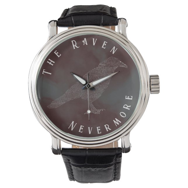 Reloj De Pulsera El poema de Raven (Anverso)