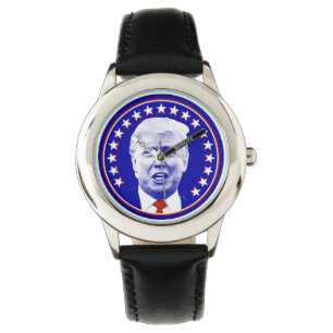 Reloj De Pulsera El presidente Donald Trump en azul