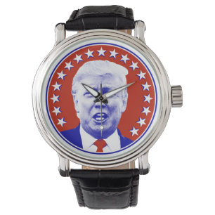 Reloj De Pulsera El presidente Donald Trump en rojo