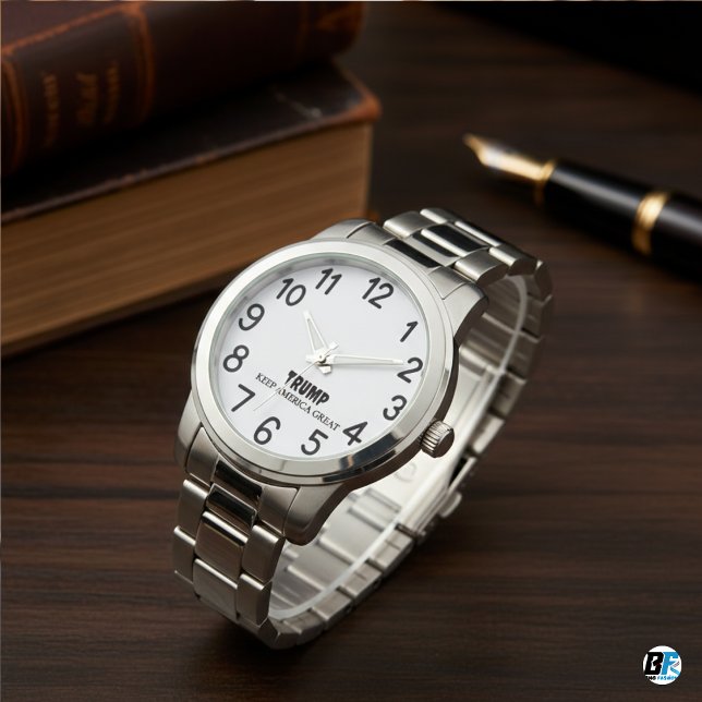 Reloj De Pulsera El presidente Donald Trump mantiene a Estados Unid (Subido por el creador)