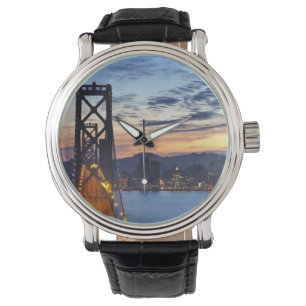 Reloj De Pulsera El puente de la Bahía desde Treasure Island