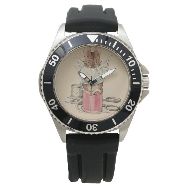Reloj De Pulsera El ratón sastre (por Beatrix Potter) (Anverso)