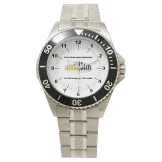 Reloj De Pulsera El Reconocimiento De Patrones Es El Nombre Del Jue