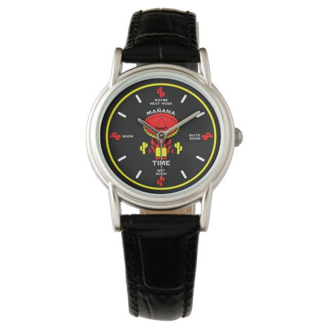 Reloj De Pulsera El regalo de la persona perezosa (Anverso)