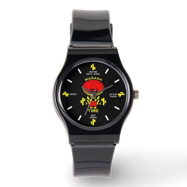 Reloj De Pulsera El regalo de la persona perezosa (Anverso)