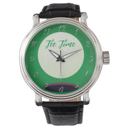 Reloj De Pulsera El regalo de Tee Time Golfer