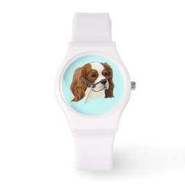 Reloj De Pulsera El rey Cavalier Charles Spaniel en retrato