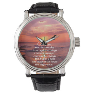Reloj De Pulsera El rezo 3 de la serenidad