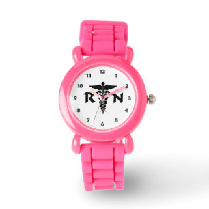Reloj De Pulsera El RN cuida símbolo médico