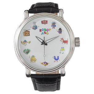 Reloj De Pulsera El robot ABC mira