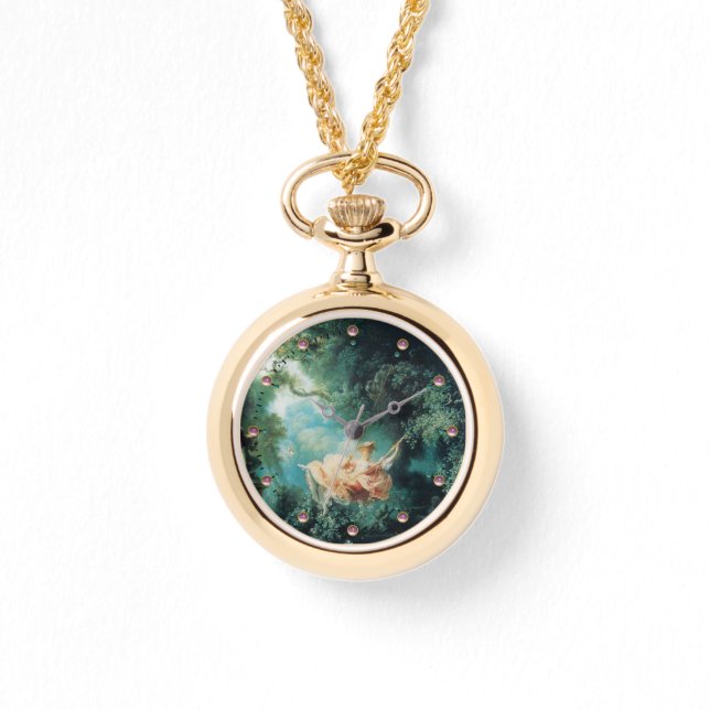 Reloj De Pulsera EL ROSTRO verde (Anverso)