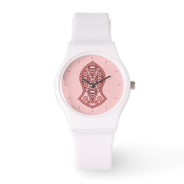 Reloj De Pulsera El Sandal Del Profeta (Henna) (Rojo) (Anverso)