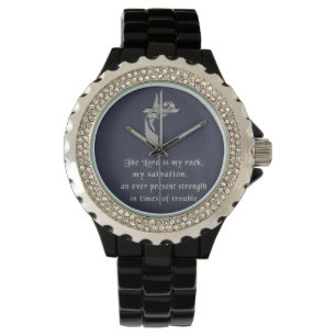 Reloj De Pulsera El Señor es mi piedra