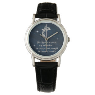 Reloj De Pulsera El Señor es mi piedra