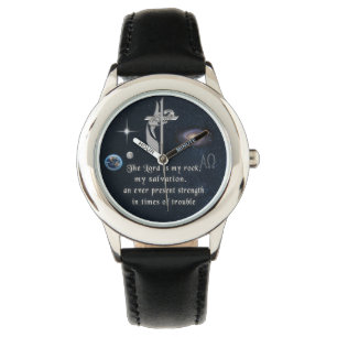 Reloj De Pulsera El Señor es mi piedra