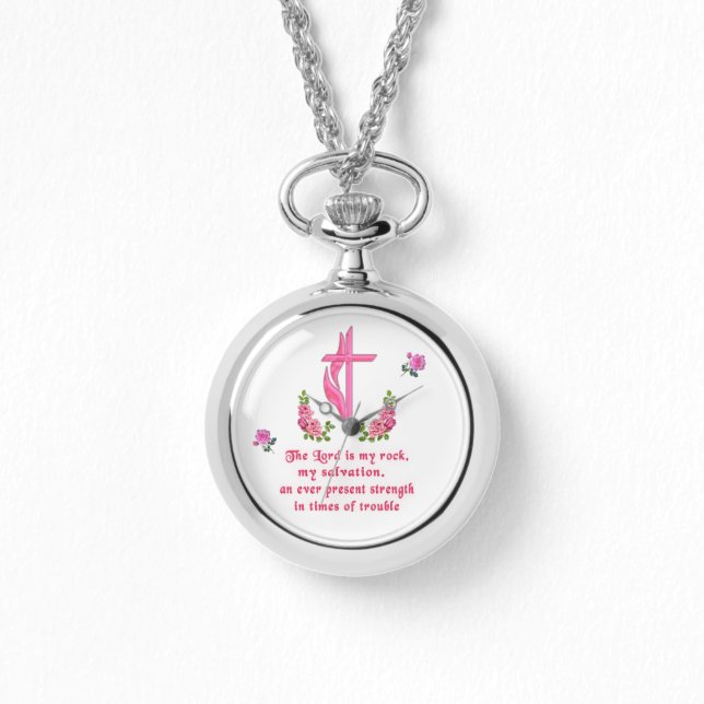 Reloj De Pulsera El Señor es mi roca (Anverso)