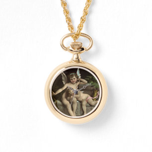 Reloj De Pulsera el sentarse retro de 2 cupids
