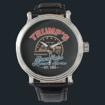 Reloj De Pulsera El servicio de remoción de copos de nieve de Trump<br><div class="desc">El servicio de remoción de copos de nieve de Trump 2024</div>