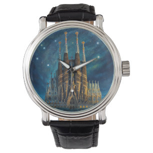 Reloj De Pulsera El sueño estrellado de Gaudí   Barcelona Sagrada F