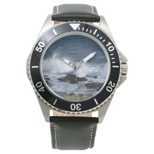 Reloj De Pulsera El surf en el Océano Pacífico (Anverso)