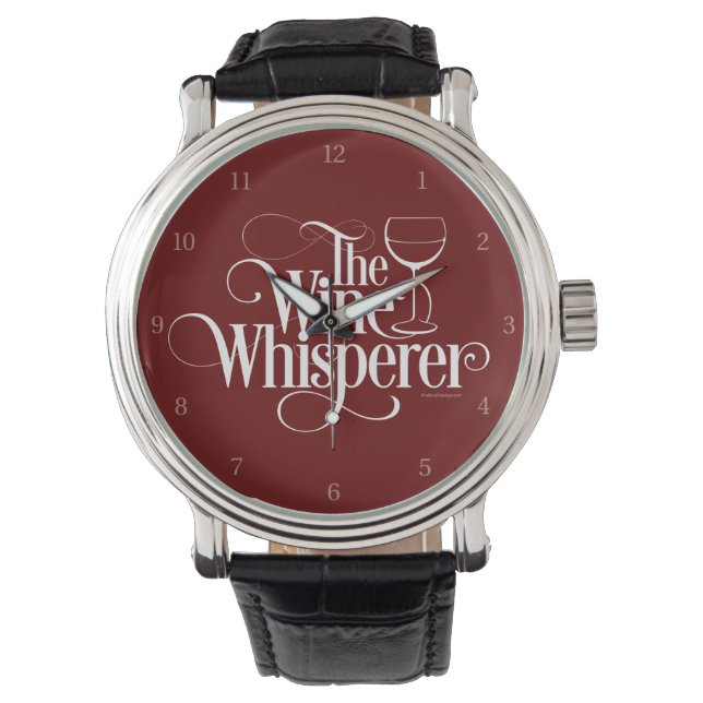 Reloj De Pulsera El susurro del vino (Anverso)