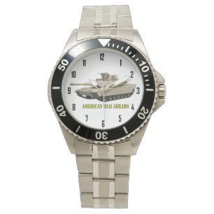 RELOJ DE PULSERA EL TANQUE AMERICANO DE ABRAMS M1A1