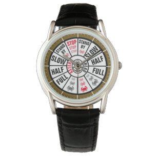 Reloj De Pulsera El telégrafo de la nave de encargo