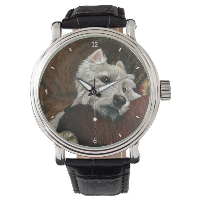 Reloj De Pulsera El tiempo de descanso en Sofa (Anverso)