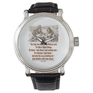 Reloj De Pulsera El tiempo del país de las maravillas ha venido a