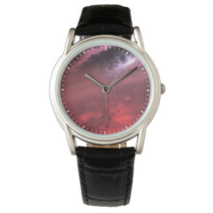 Reloj De Pulsera El Tiempo En Una Estrella Marrón De Enanos.