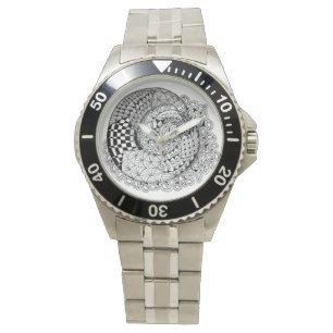 Reloj De Pulsera El tiempo es una torsión de Mobius