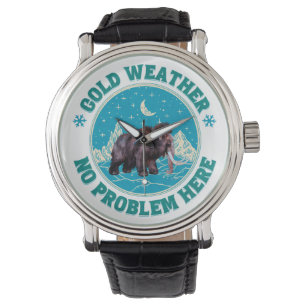 Reloj De Pulsera ¡El tiempo frío, no hay problema aquí! Wooly Mammo