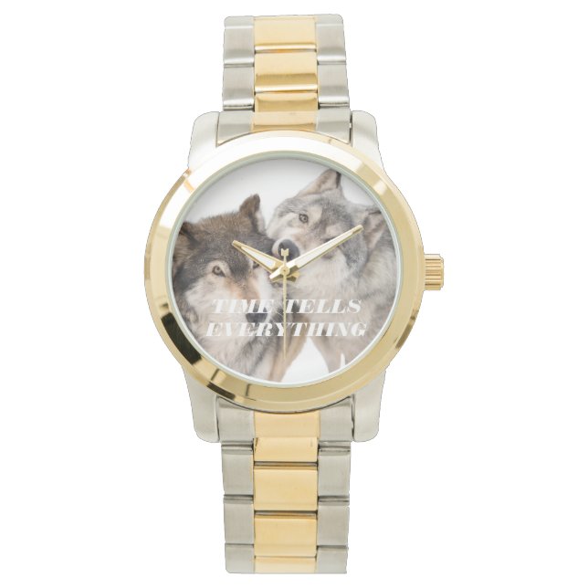 RELOJ DE PULSERA EL TIEMPO LO DICE TODO (Anverso)