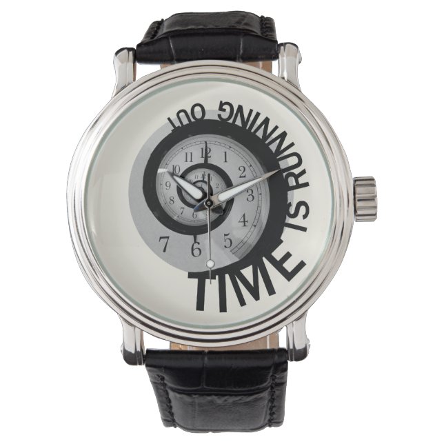 Reloj De Pulsera El tiempo se está acabando (Anverso)