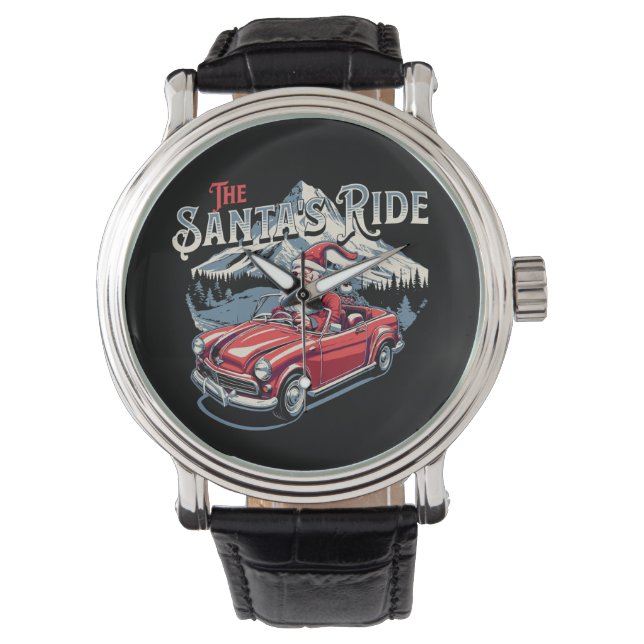 Reloj De Pulsera El viaje del Santa. (Anverso)